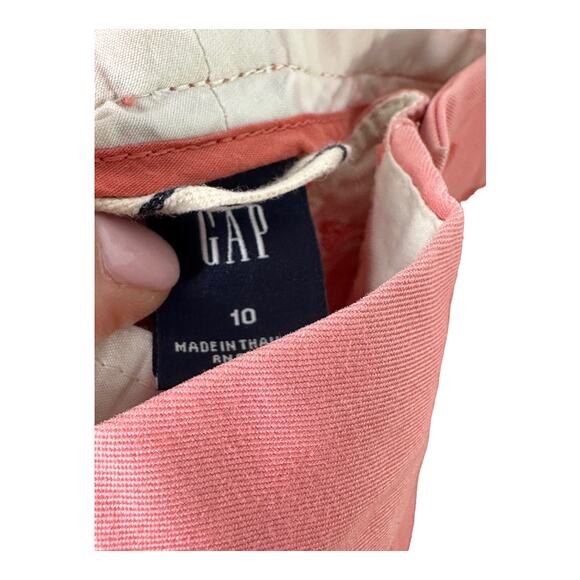 GAP Pink Cropped Capri Pants Women's Size 10 - Picture 3 of 5